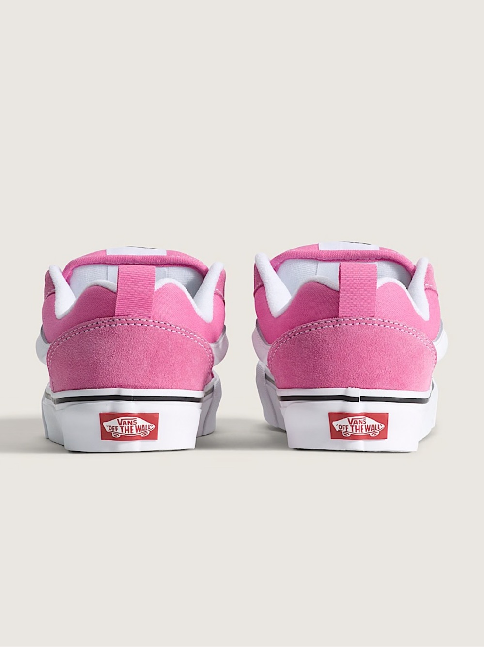Vans women’s ' Pink Old Skool Sneakers KNU - Picture 3 of 6